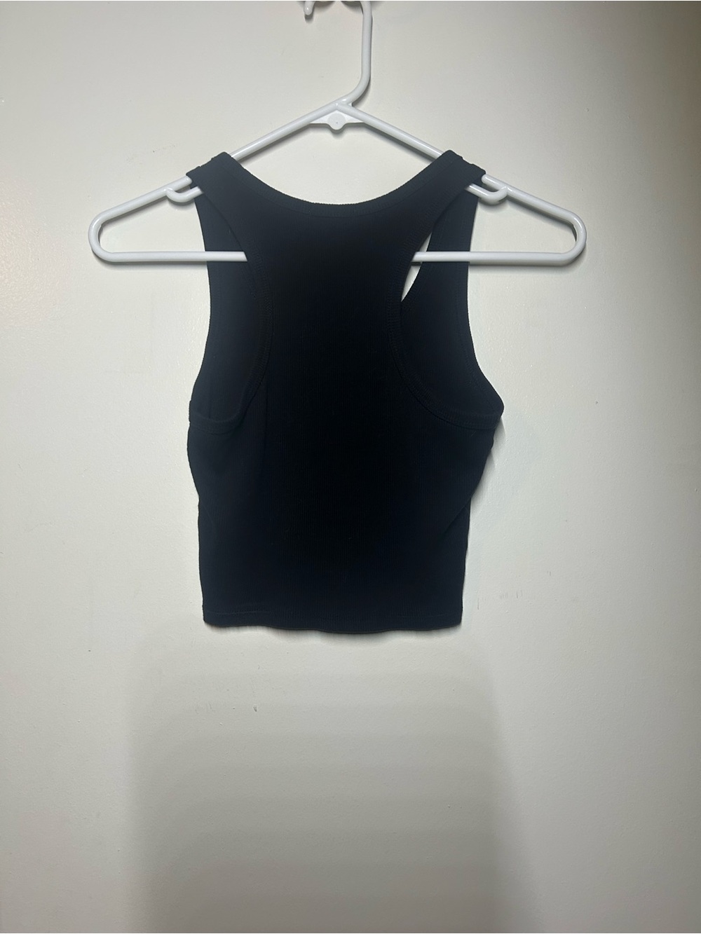 Bozzolo Black Ribbed Racerback Tank - Picture 2 of 3